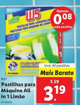 Pastilhas para Máquina All in 1 Limão