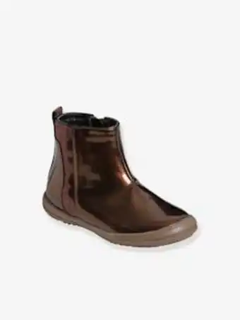 Vertbaudet Botas envernizadas para menina, coleção autonomia -... promoção