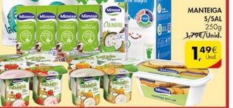 Pingo Doce Manteiga C/Sal 250g promoção