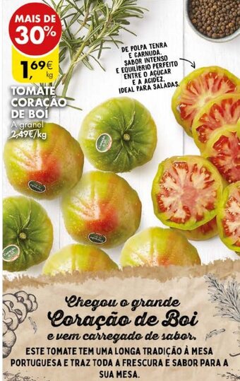 Pingo Doce Tomate Coração de Boí promoção