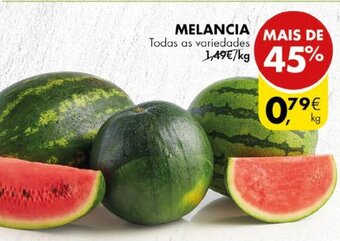 Pingo Doce Melancia promoção