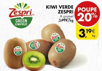 Pingo Doce Kiwi Verde Zespri promoção