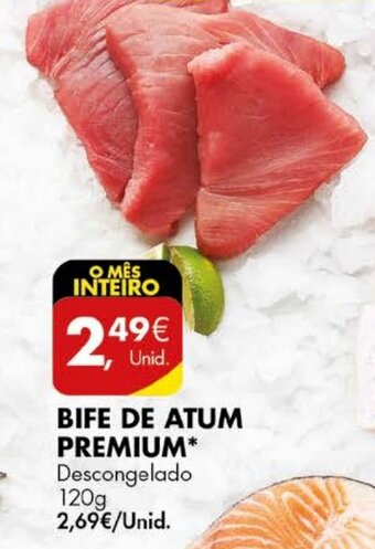 Pingo Doce Bife de Atum Premium 120g promoção