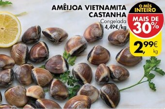 Amêijoa Vietnamita Castanha