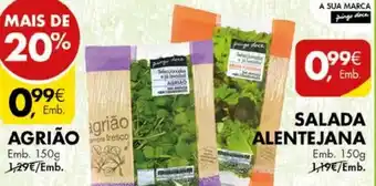 Pingo Doce Agrião / Salada Alentejana 150g promoção