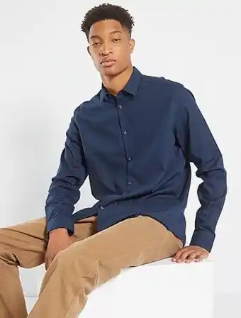 Camisa em algodão oxford +1,90 m