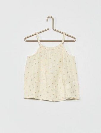Kiabi Top com alças finas promoção