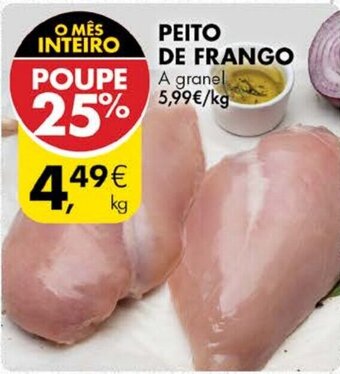 Pingo Doce Peito de Frango promoção