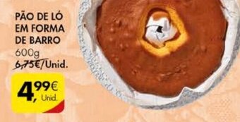 Pingo Doce Pão de Ló em Forma de Barro 600g promoção