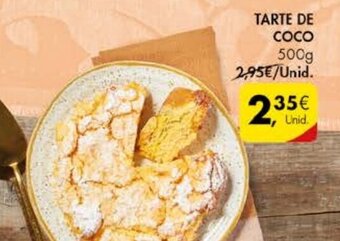 Pingo Doce Tarte de Coco 500g promoção