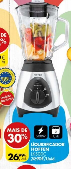 Pingo Doce Líquidificador Hoffen promoção