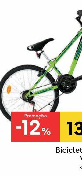 Toys R Us Avigo - bicicleta néon 24 polegadas verde promoção