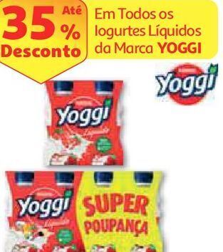 Auchan Iogurte líq. yoggi promoção