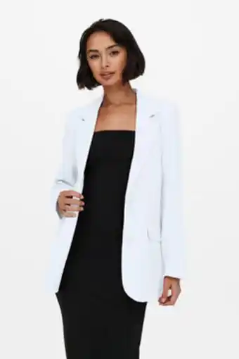 Springfield Blazer fluida de lino de manga larga promoção