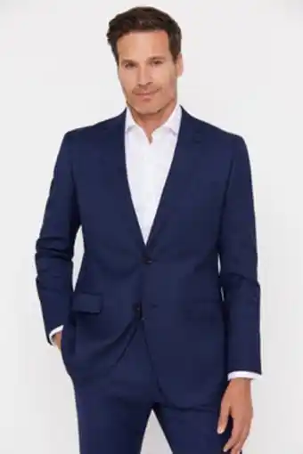 Americana ojo de perdiz en tailored fit