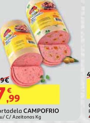 Mortadela de peru campofrio