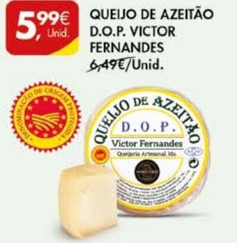 Pingo Doce Queijo de Azeitão D.O.P. Victor Fernandes promoção