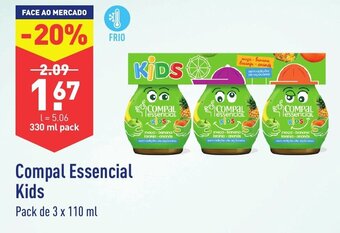 ALDI Compal Essencial Kids promoção