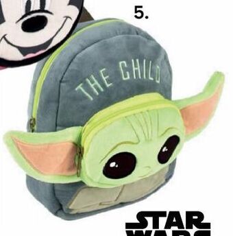 Toys R Us Star wars - mochila peluche mandalorian promoção