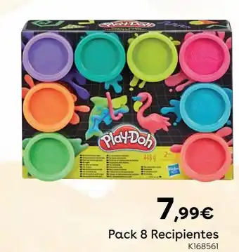 Toys R Us Play-doh - pack 8 recipientes (várias cores) promoção