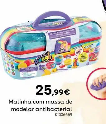 Toys R Us Malinha com massa de modelar antibacterial promoção