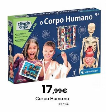 Toys R Us O corpo humano promoção