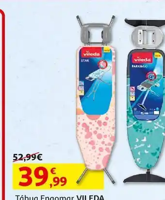 Auchan Tábua engomar vileda promoção