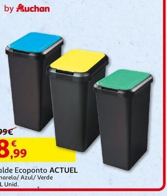 Auchan Balde ecoponto actuel promoção