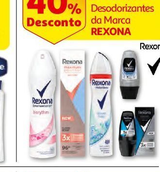 Auchan Deo spray rexona promoção