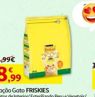 Auchan Ração gato friskies promoção