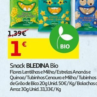Auchan Snack bledina promoção