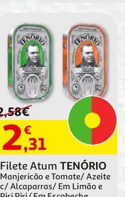 Auchan Filete atum tenório promoção