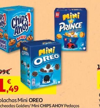 Auchan Bolacha pedaços chips ahoy promoção