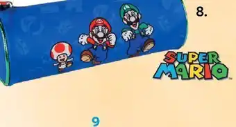 Super mario - estojo round