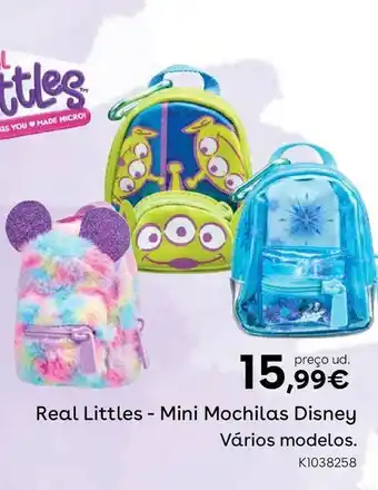 Toys R Us Real littles - mini mochilas disney 7 surpresas (vários modelos) promoção