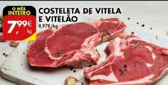 Pingo Doce Costeleta de Vitela e Vitelão promoção