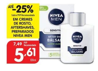 Minipreço Aftershave nivea men promoção