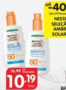 Minipreço Protetor solar ambre solaire promoção
