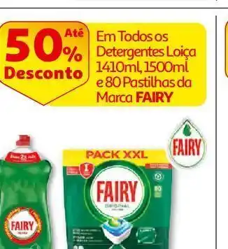 Auchan Det.máquina loiça fairy promoção