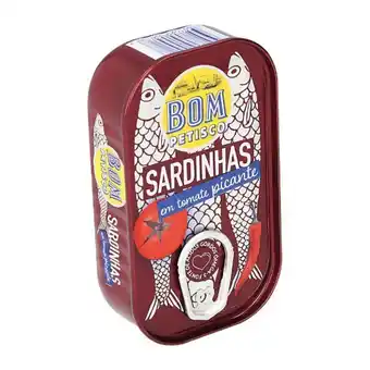 Bom petisco sardinha em tomate picante