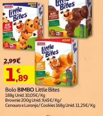 Auchan Bolo little bites promoção