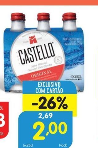 Minipreço Bebidas castello promoção