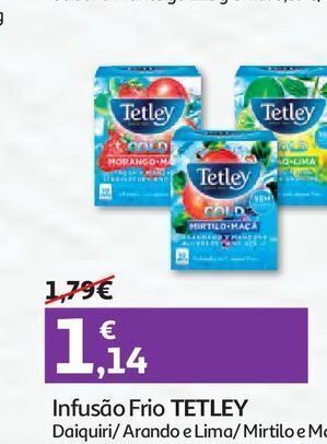 Auchan Infusão frio tetley promoção