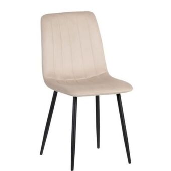 Superdecor Cadeira de veludo/metal 142 promoção