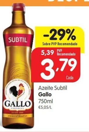 Minipreço Azeite gallo promoção