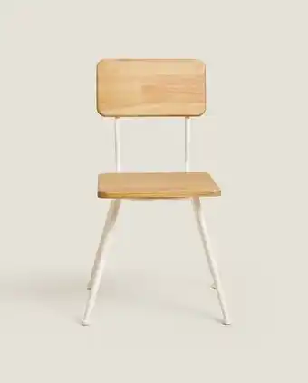 ZARA HOME Cadeira de secretária madeira promoção