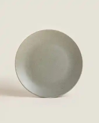 ZARA HOME Prato raso jaspeado promoção