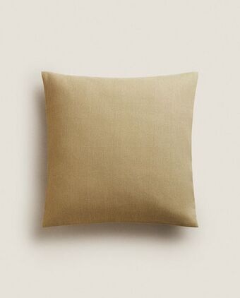ZARA HOME Capa de almofada lisa promoção