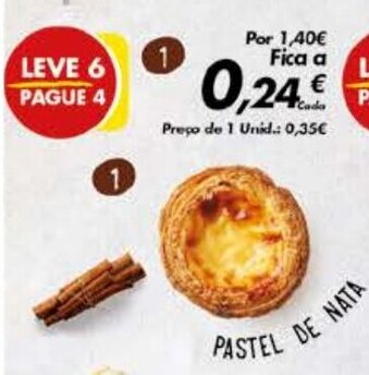 Pingo Doce Pastel de Nata promoção