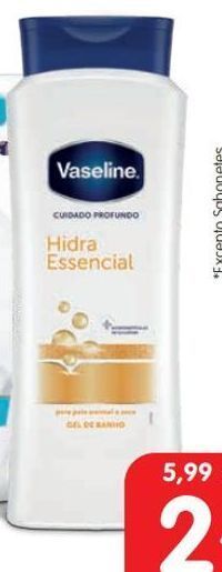 Minipreço Gel de banho vaseline promoção